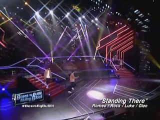 Romeo, Rock, Luke and Gian sing ""Standing There""
