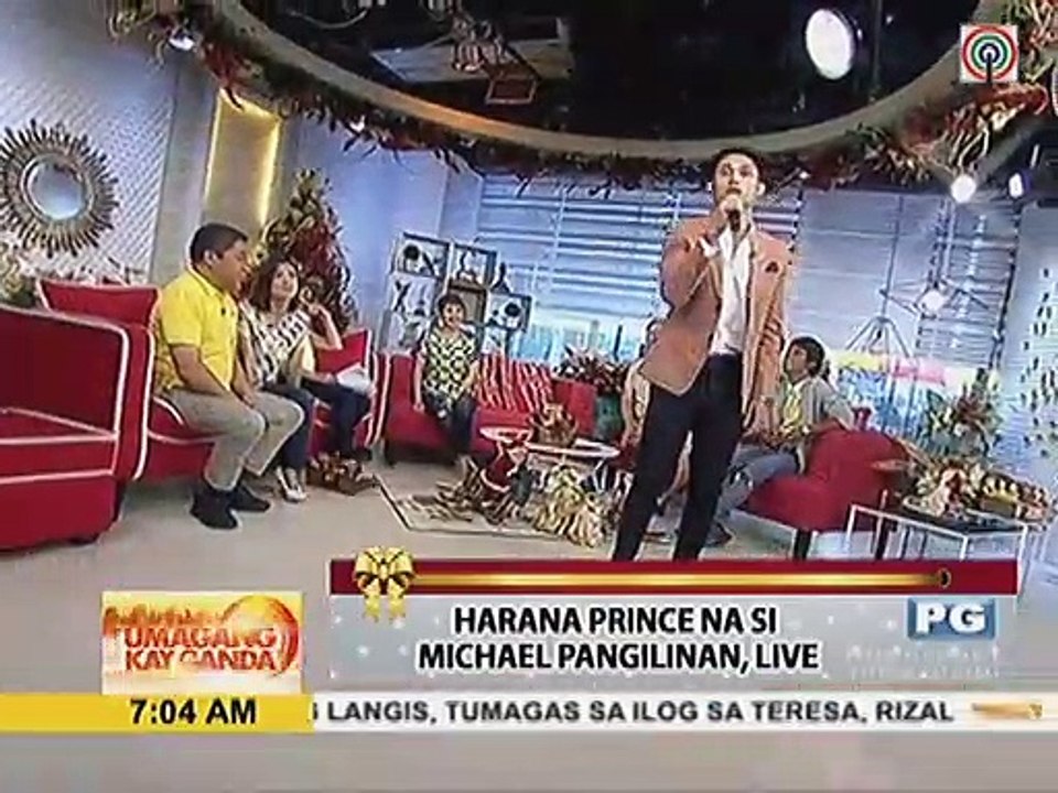 Harana Prince Michael Pangilinan sings 'Pare Mahal Mo Raw Ako,' Live on UKG!