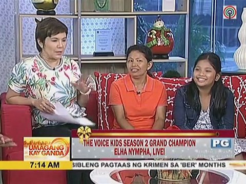 Tignan kung paano gayahin ni The Voice Kids Season 2 Grand Champion Elha ang boses nina Jaya, Jessa at Bamboo