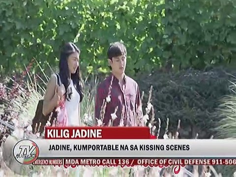 Jadine, kumportable na sa kissing scenes