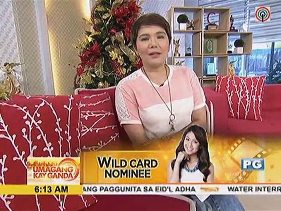 Nadine Lustre, napiling wild card nominee sa MT...