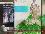 Mga pagpipiliang disenyo para sa kasuotan sa International pageant, ipinasilip