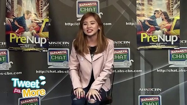 Teen Dance Princess Ella Cruz reads mean tweets at the Kapamilya Chat