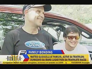 Matteo Guidicelli at pamilya, active sa triathlon; dumadayo sa ibang lugar para sa triathlete races