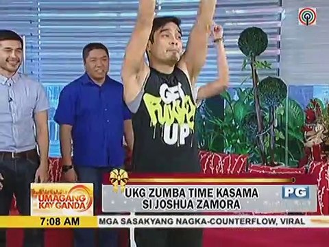 UKG Zumba Time kasama si Joshua Zamora