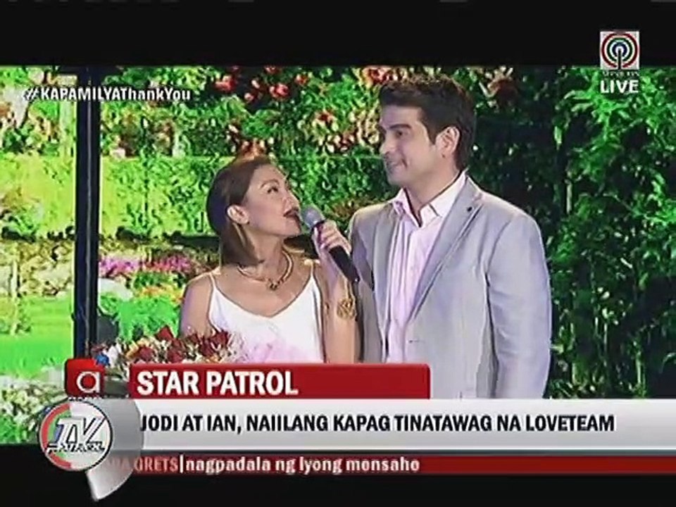 Jodi at Ian, nailang kapag tinatawag na Love Team