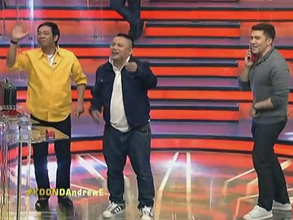 Long Mejia joins the stage with Andrew E to sing