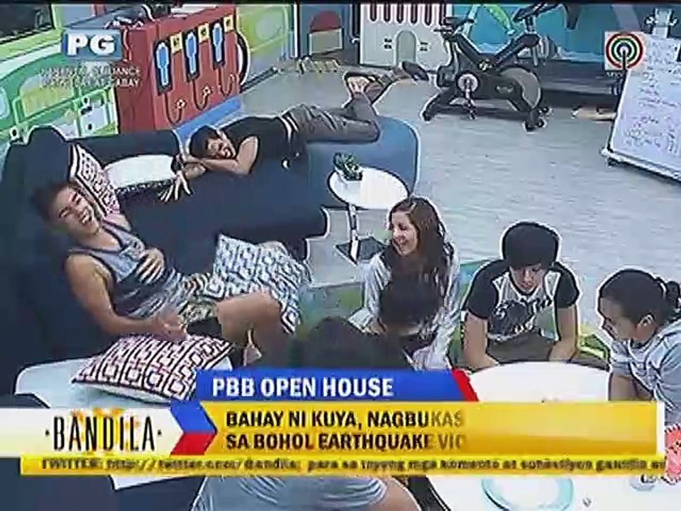 Bahay ni Kuya, nagbukas para makatulong sa Bohol Earthquake victims