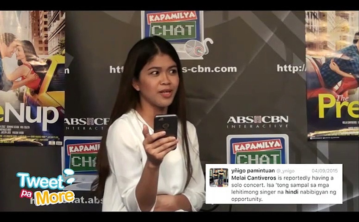 Prinsesa ng Masa Melai Cantiveros reads mean tweets at the Kapamilya Chat