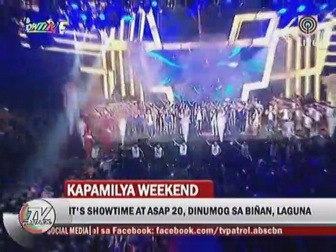 It's Showtime at ASAP 20, dinumog sa Bi?n, Laguna