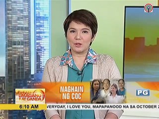Mga artista, nag-file ng COC para kumandidato sa darating na eleksyon