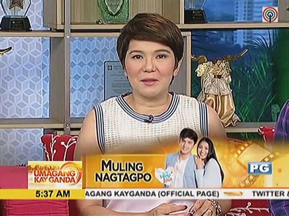 Clark at Leah, muling nagtagpo