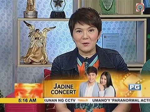 JaDine, pinakilig ang fans sa kanilang concert sa Pampanga