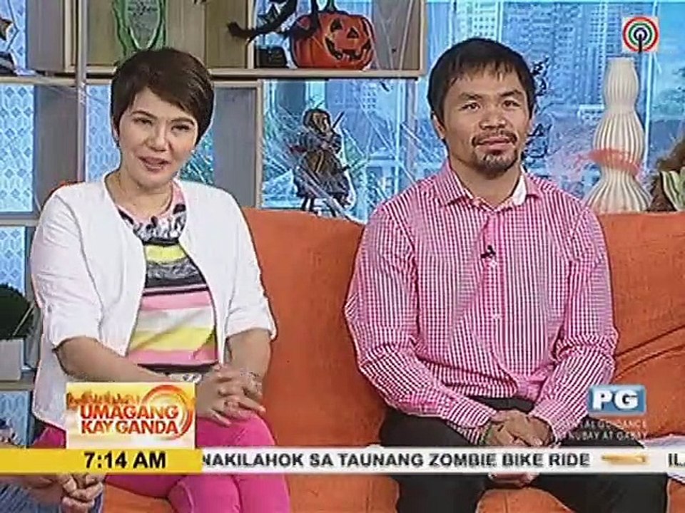 Umagang Kantahan with Rep. Manny Pacquiao