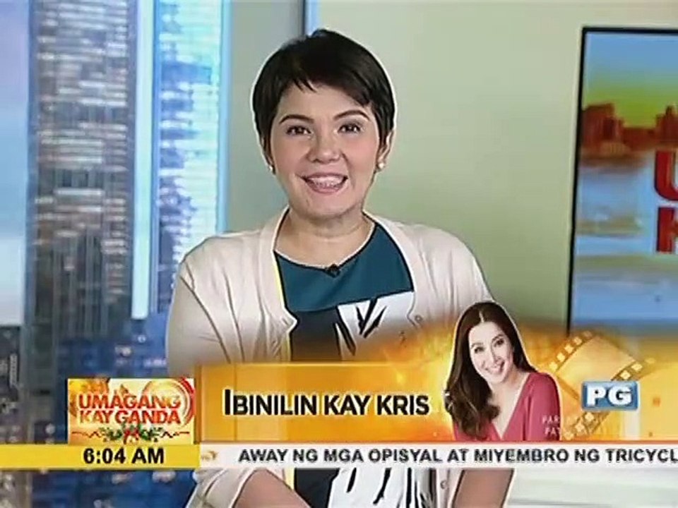 Mexico Pres. Enrique Pe? Nieto, ibinilin ni PNoy kay Kris Aquino