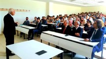 Gaziantep İslam, Bilim ve Teknoloji Üniversitesi'nde ilk dersi Kurucu Rektör Nihat Hatipoğlu verdi
