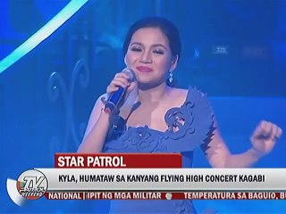 Kyla, humataw sa kanyang flying high concert kagabi