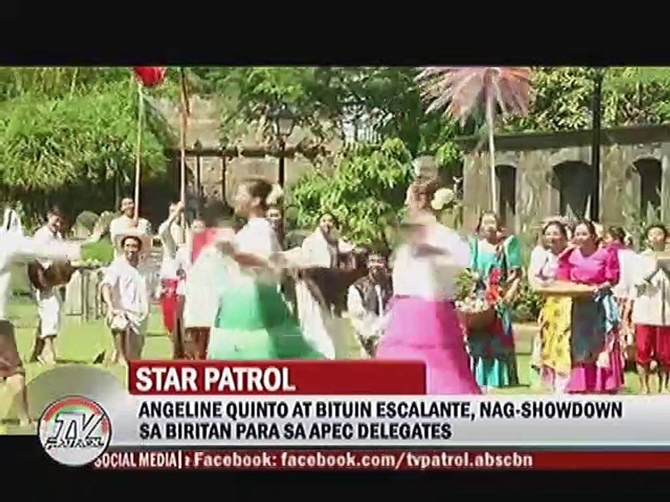 Angeline Quinto at Bituin Escalante, nag-showdown sa biritan para sa APEC Delegates