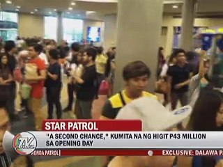 ""A Second Chance,"" kumita ng higit pa P43 Million sa Opening Day