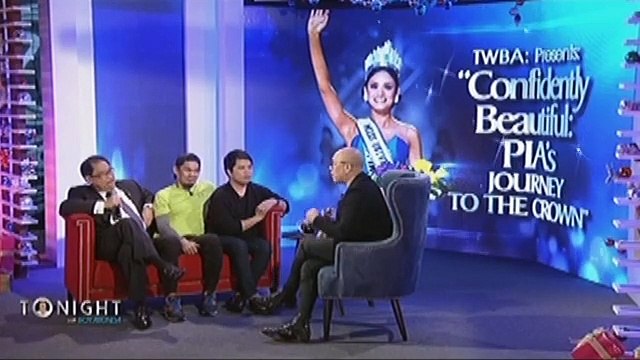 Tonight with Shamcey Supsup,Doodz Policarpio and Pia's mentors