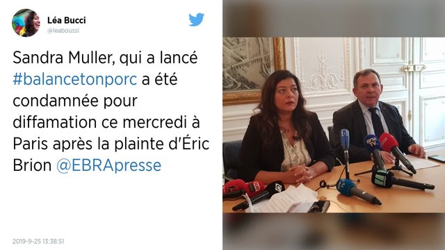 Sandra Muller, qui avait lancé #balancetonporc, condamnée pour diffamation