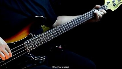 Poluuspavanka - . Balasevic - bass cover lesson
