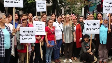 Muğlalı kadınlardan Diyarbakır annelerine destek