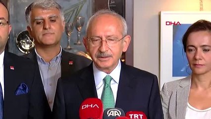 Chp lideri kılıçdaroğlu gazatecilerin sorularını yanıtladı