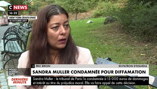 #balancetonporc: L'homme qui a porté plainte en diffamation contre Sandra Muller s'exprime: Je suis soulagé de cette décision. Mais j'ai tout perdu, ma vie est un cauchemar depuis deux ans