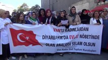Van vanlı kadınlardan diyarbakır'daki ailelere destek