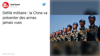 Chine : Un défilé pour les 70 ans du régime communiste et des armes inédites