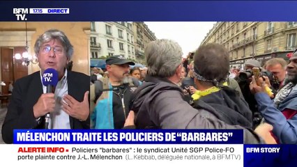 Pour Éric Coquerel, "les barbares, c'est la situation et le gouvernement"