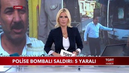 Polise Bombalı Saldırı: 5 Yaralı