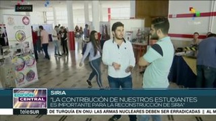 Télécharger la video: Siria: universitarios aportan sus saberes a la reconstrucción del país