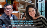 Tanggapan Dian Sastro Setelah Disebut Menkumham Bodoh Soal RUU KUHP