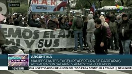 Exigen paritarias alimenticias y asistencia social en Argentina