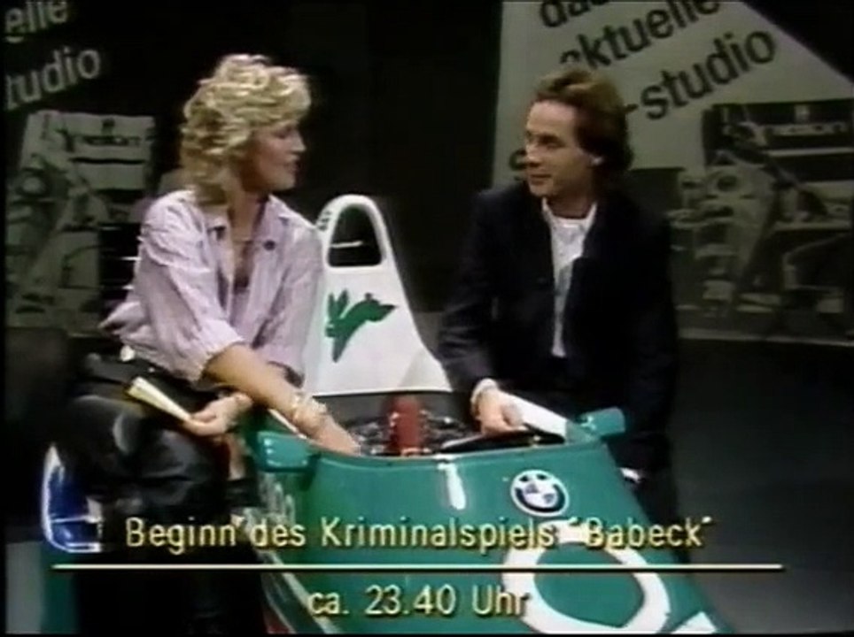 F1 1986 Mexiko - Gerhard Berger - 1.Sieg Benetton BMW @ ZDF