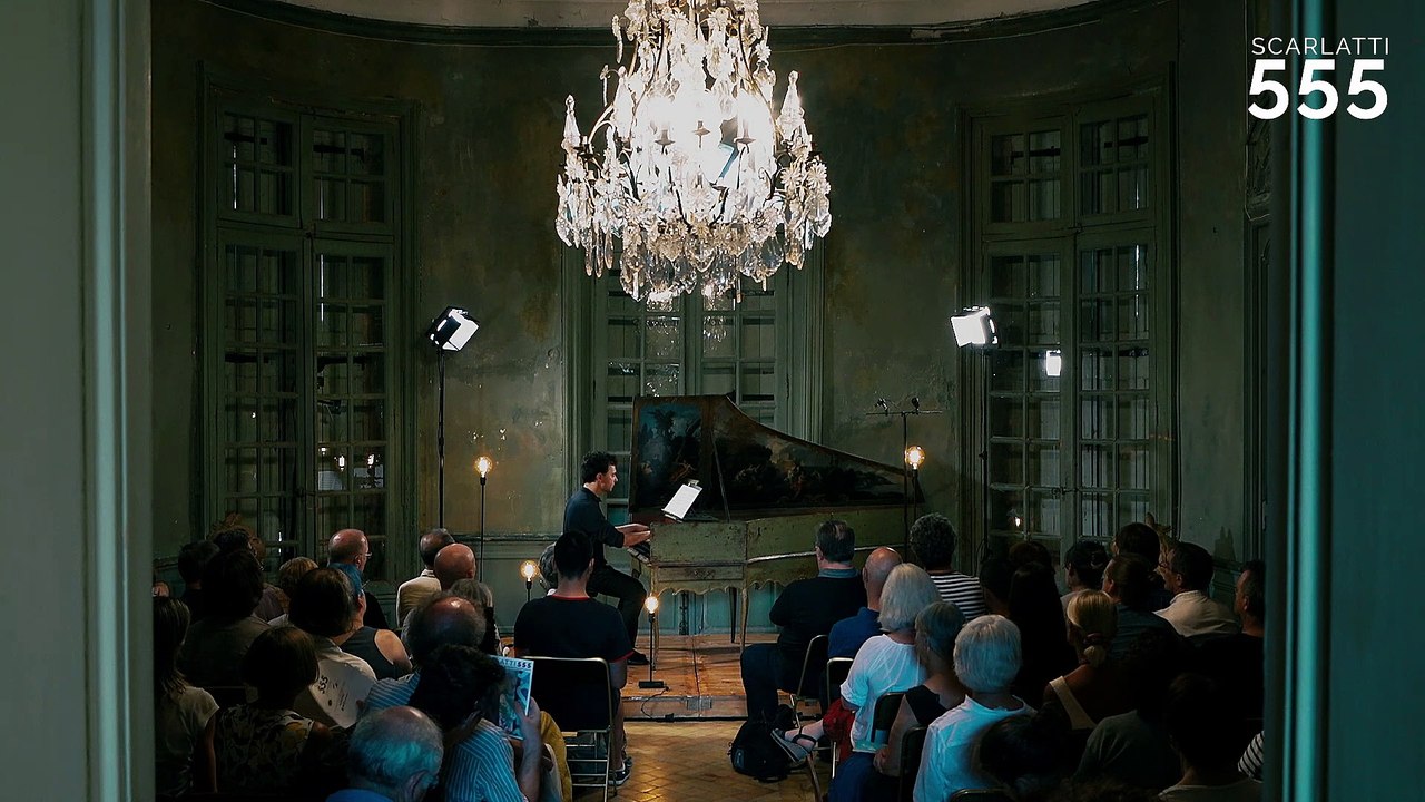 Scarlatti : Sonate K 351 en Si bémol Majeur (Andante Allegrissimo), par François Guerrier