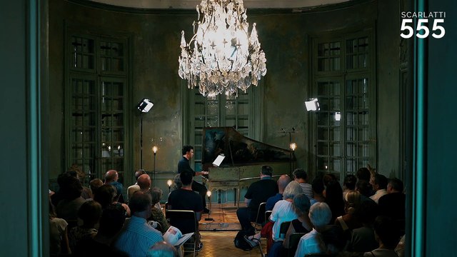 Scarlatti : Sonate en Mi bémol Majeur K 370 (Allegro), par François Guerrier