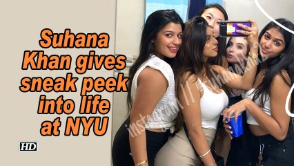 Suhana Khan gives sneak peek into life at NYU