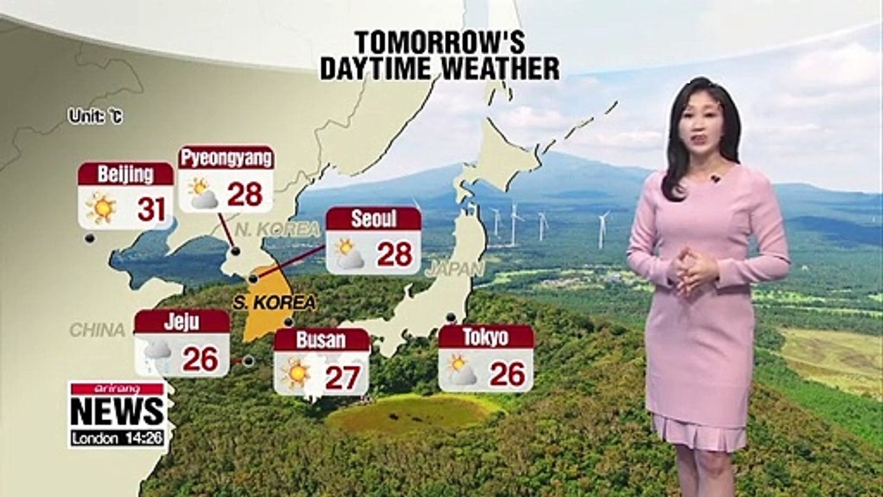 Hot condition expected during the day