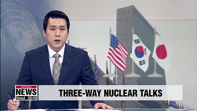 S. Korea, U.S., Japan reaffirm cooperation on N. Korea issues