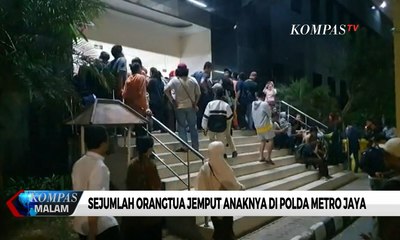Sejumlah Orangtua Jemput Pelajar yang Diamankan di Polda Metro Jaya