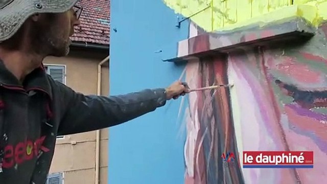 SAVOIE Les façades de Moûtiers se colorent grâce au festival de street art