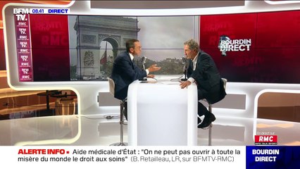 Bruno Retailleau face à Jean-Jacques Bourdin