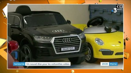 Quand des personnalités offrent des voiturettes aux enfants malades