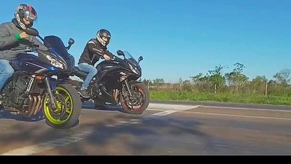 GSX 750 x Fazer 600 X Ninja 650 (201m)