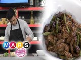 Mars Pa More: Anjo Damiles cooks stir-fried beef with Enoki mushroom | Mars Masarap