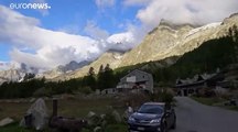 إيطاليا: مخاوف من انهيار إحدى الكتل الجليدية في جبل مون بلان