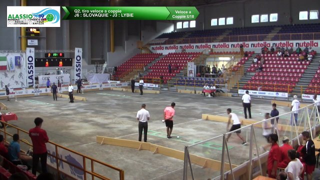 Q2, tir rapide en double U18, Mondial Jeunes U18 et U23, Alassio 2019
